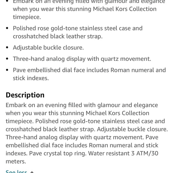 Authentic Michael Kors CATLIN Rose Gold & Pave Embellished Women’s Watch MK-2376 - Picture 13 of 14